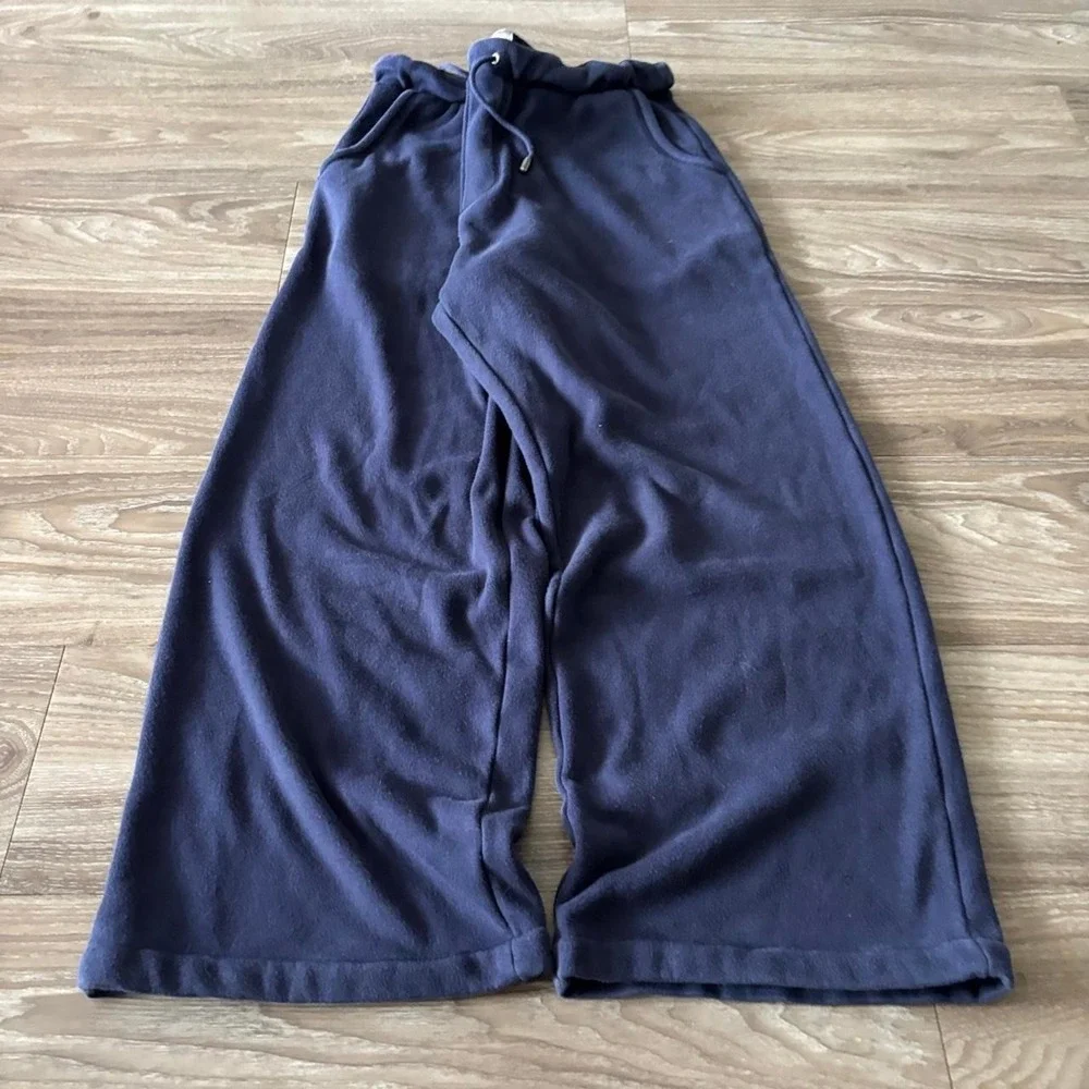 Vintage Y2K/2000s Baggy Navy Blue Ugg Streetwear Comfy Sweatpants! Size L